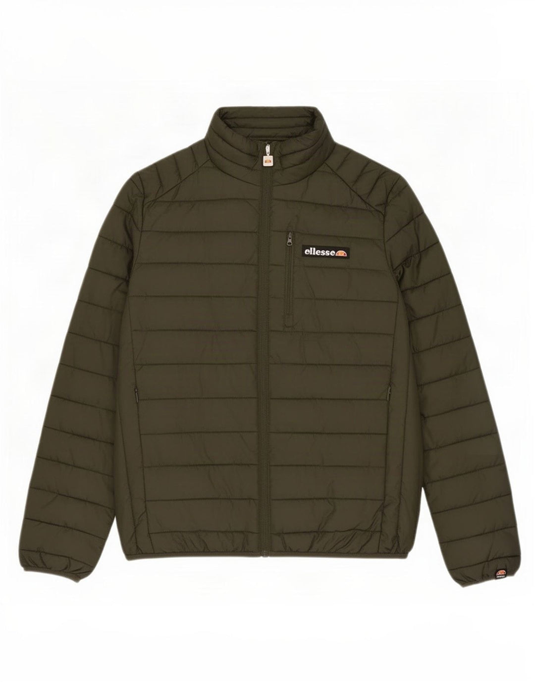 Giacca imbottita da uomo Ellesse UK 40 Large in poliestere kaki