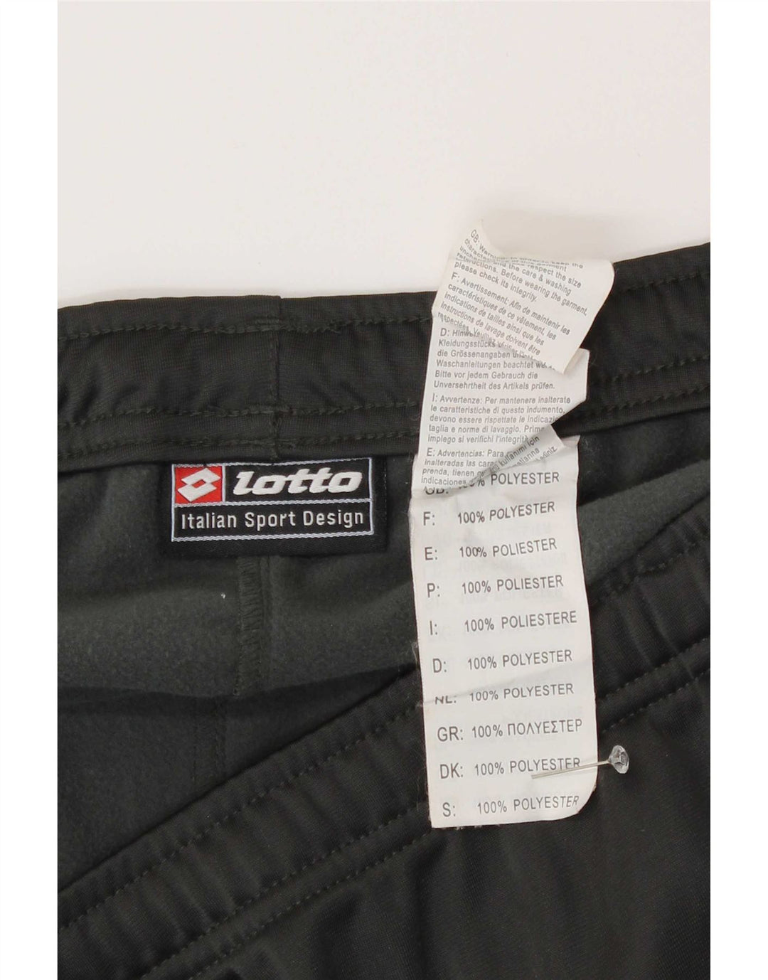 Pantaloni da tuta da uomo Lotto UK 46/48 3XL Poliestere grigio