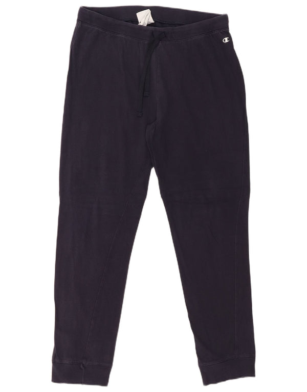 Pantaloni da tuta da donna Champion Joggers UK 20 2XL Cotone blu navy