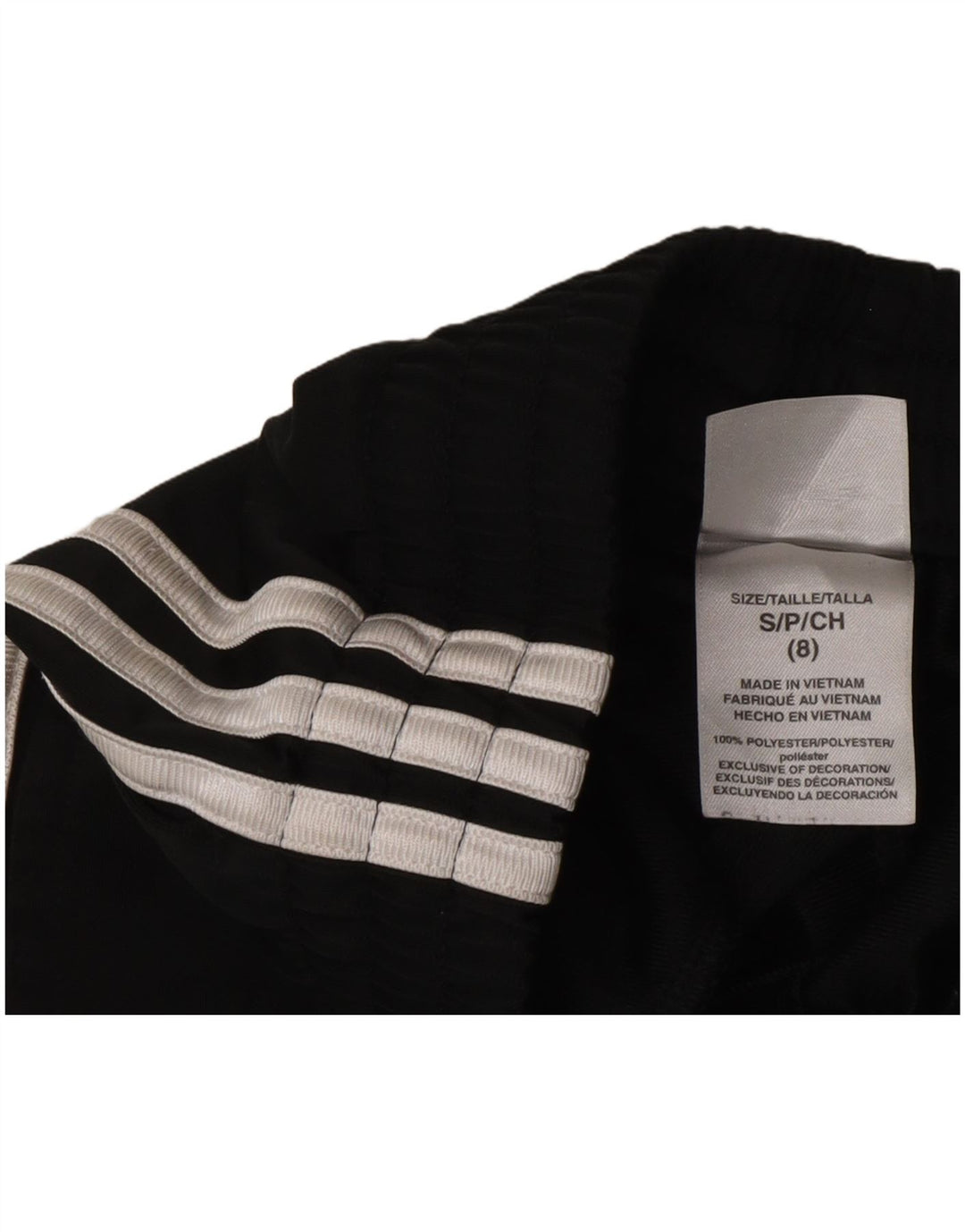 Pantaloni da tuta da ragazzo Adidas Joggers 7-8 anni piccoli in poliestere nero