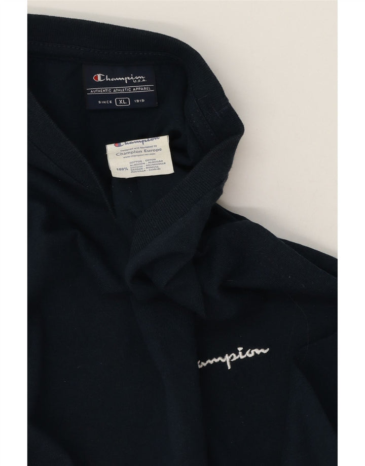 Canotta da uomo Champion XL in cotone blu navy