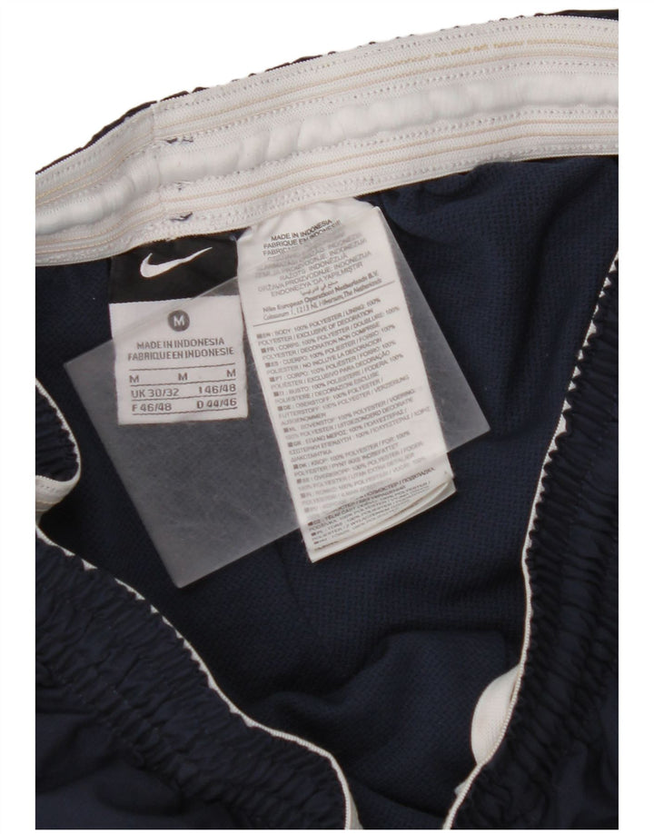 Pantaloncini sportivi da uomo NIKE medio blu navy in poliestere color block