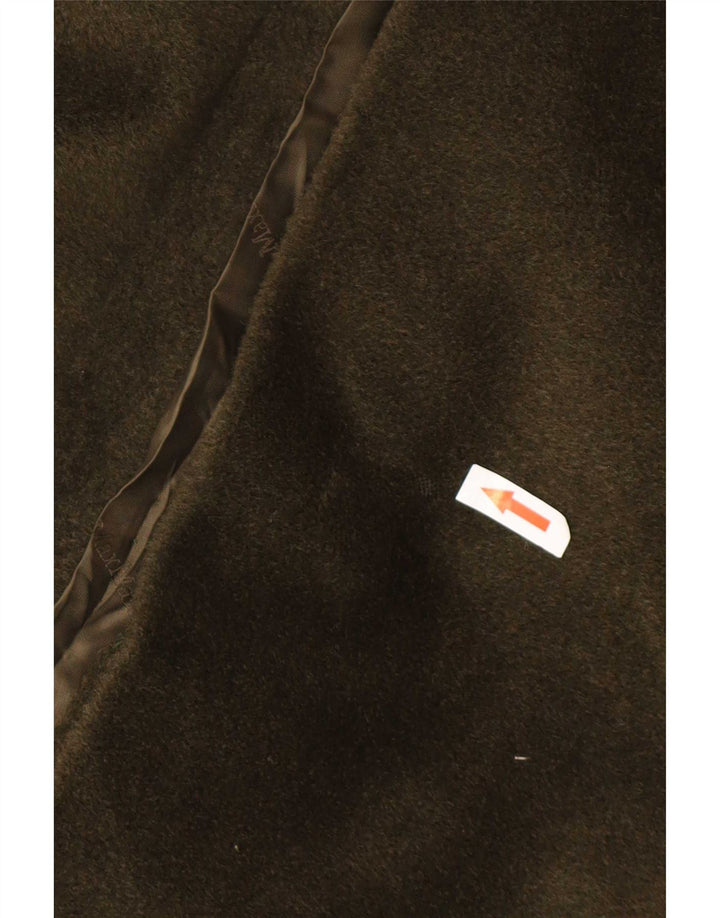 Cappotto da donna Max Mara UK 12 Lana vergine kaki medio