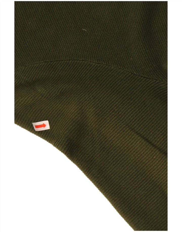 Polo Ralph Lauren Maglione da uomo con scollo a V piccolo cotone kaki