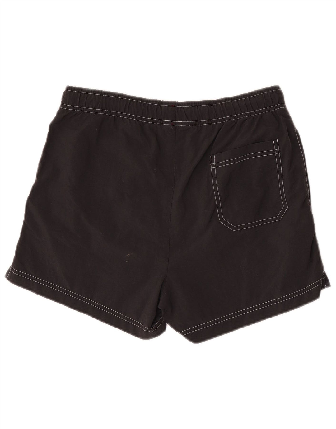Pantaloncini da bagno da uomo Champion piccoli in nylon nero