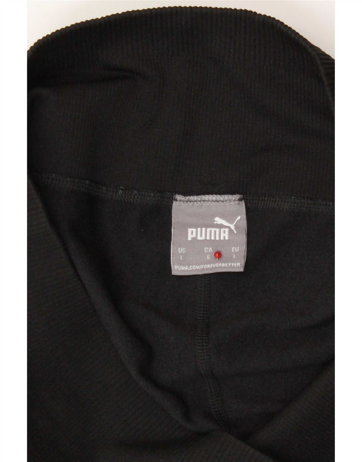 Leggings grafici da donna Puma UK 14 grandi righe nere