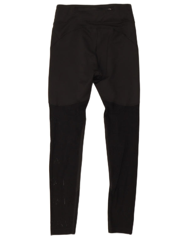 Leggings Nike Air Graphic da donna UK 4 XS poliestere nero