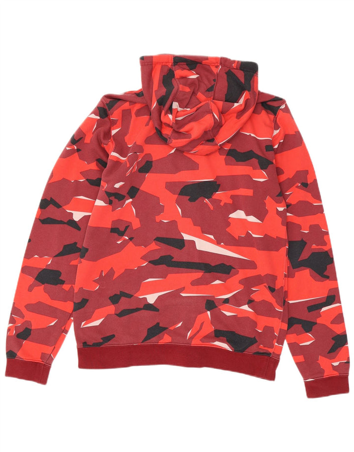 NIKE Felpa con cappuccio e zip Eintracht Frankfurt da uomo bordeaux medio