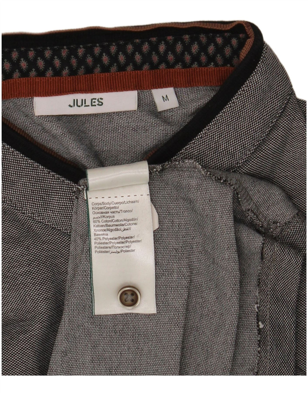 Polo Uomo Jules In Cotone Grigio Medio
