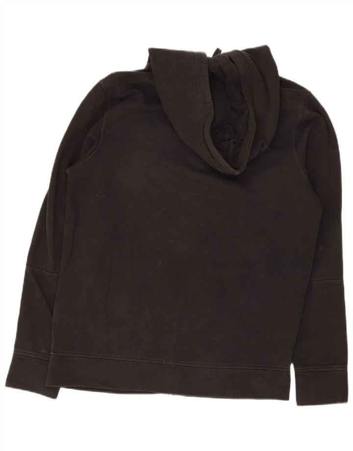 Maglione con cappuccio e zip da uomo The North Face in cotone nero medio