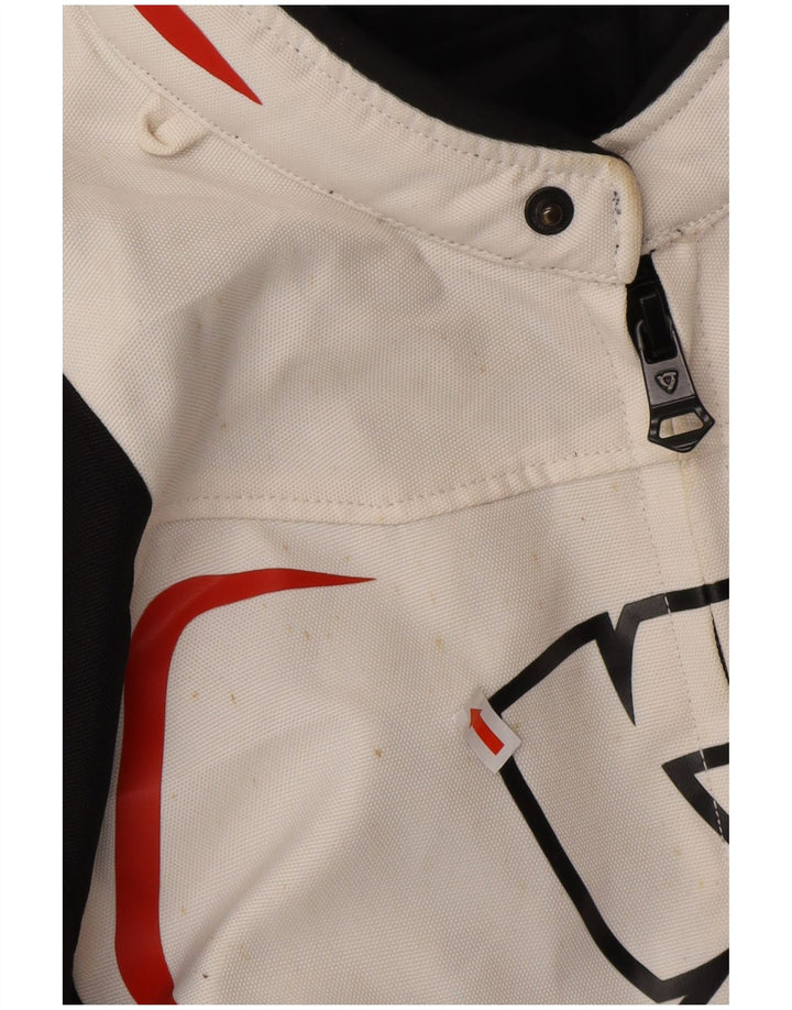 Giacca da motociclista da uomo REV'IT UK 36 Small Off White Colourblock Motorcycle