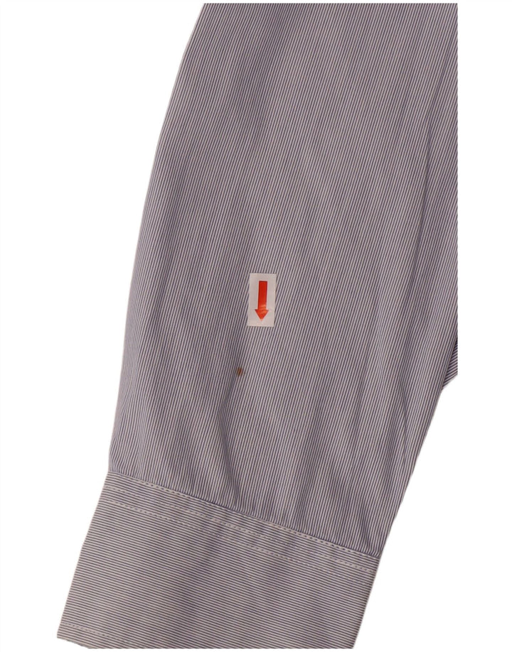 Camicia Uomo Cerruti 1881 XL Cotone Gessato Blu