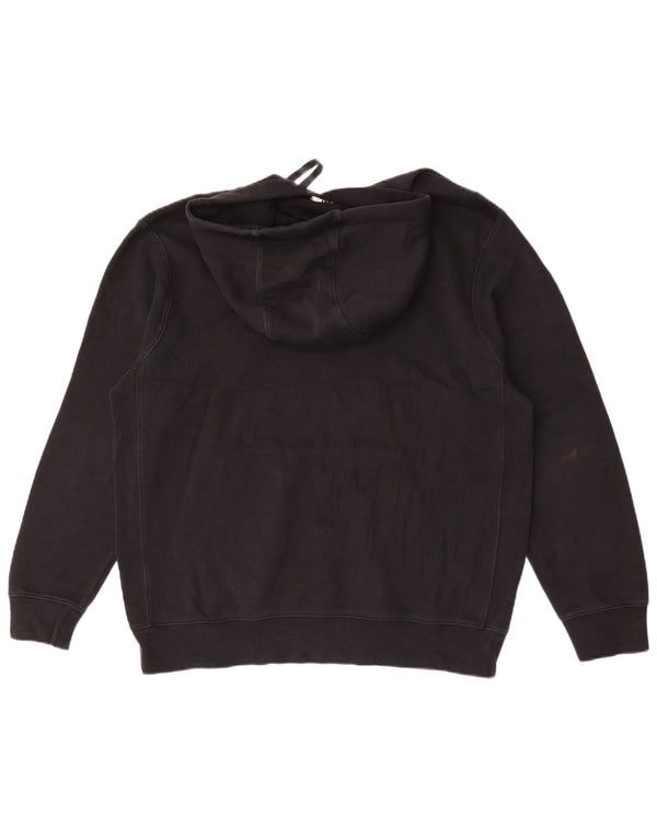 Felpa con cappuccio da uomo Nike Large in cotone nero