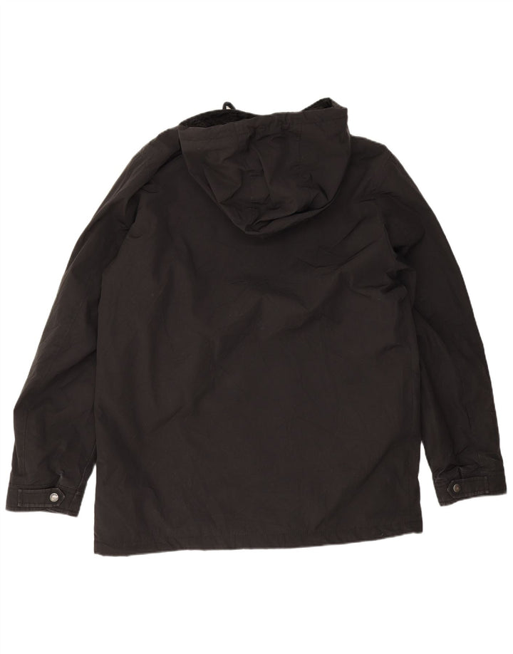 Giacca utility Sherpa con cappuccio da uomo Levi's UK 38 poliestere nero medio