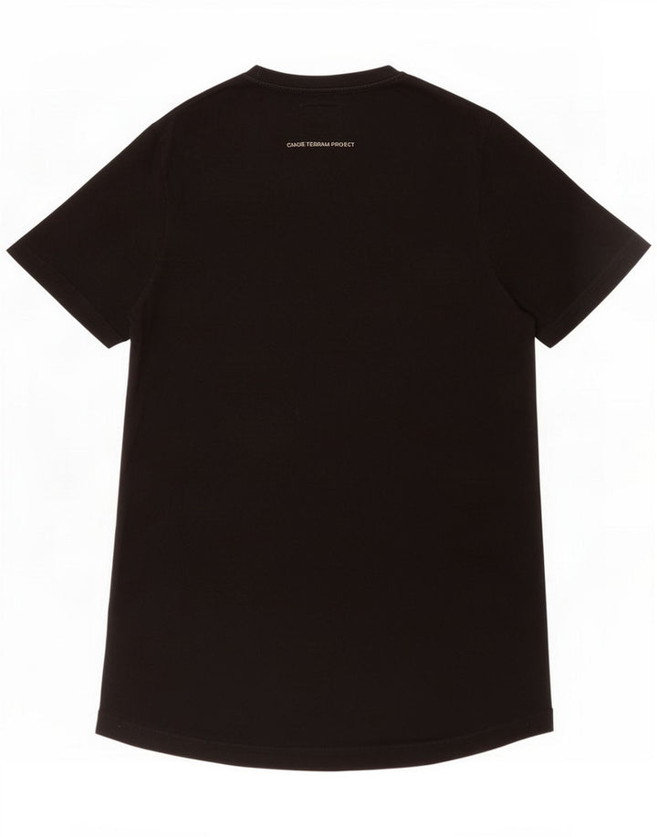 T-shirt da uomo Triumph Medium Black Cotton