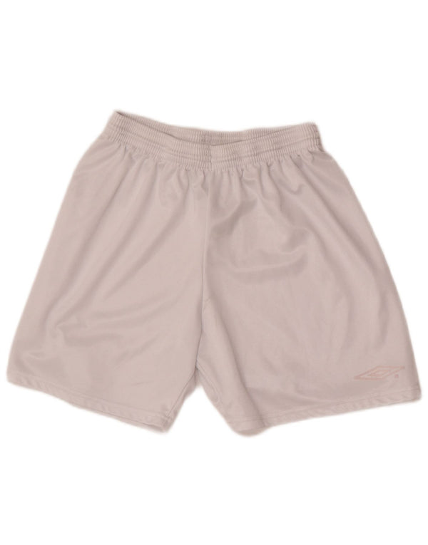 Pantaloncini sportivi Umbro da uomo grandi bianchi