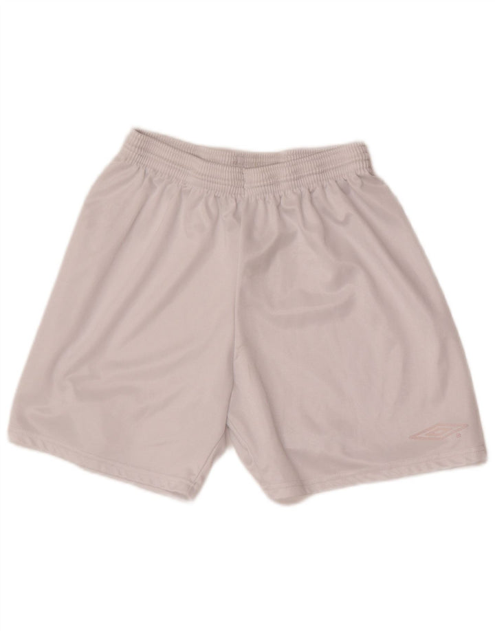 Pantaloncini sportivi Umbro da uomo grandi bianchi