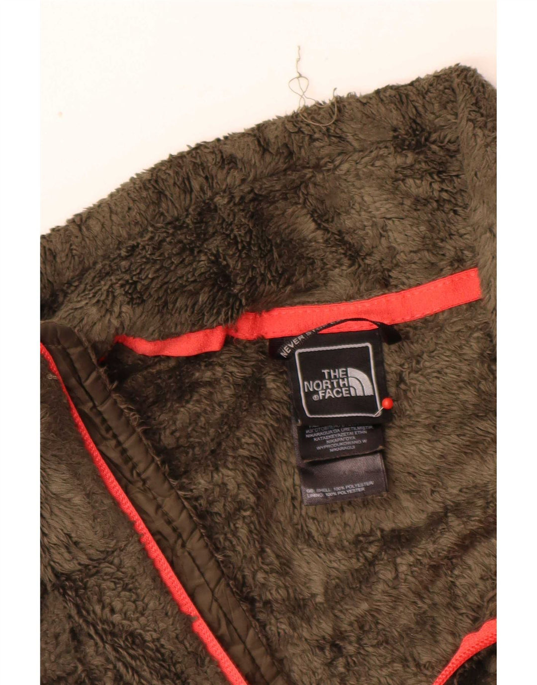 Giacca in pile da donna The North Face UK 6 XS poliestere kaki