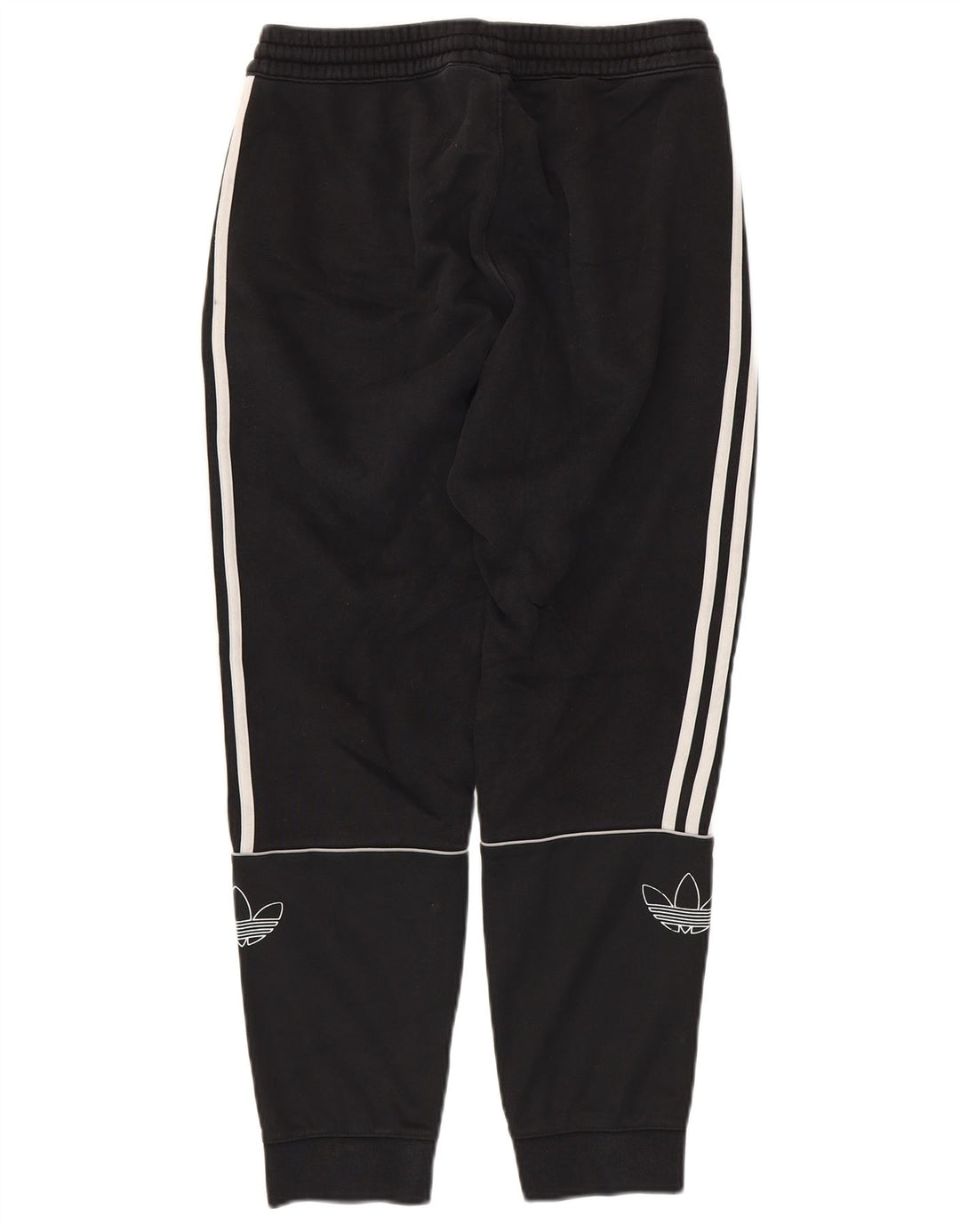 Pantaloni da tuta con grafica ADIDAS da uomo Joggers medio cotone nero