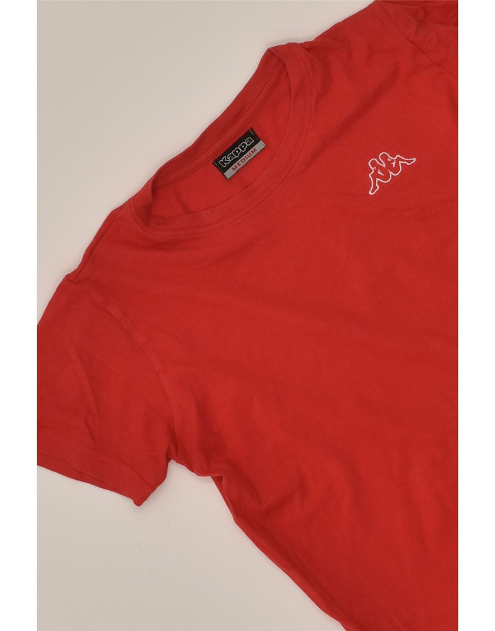 KAPPA Girls T-Shirt Top 10-11 Years Medium Red Cotton | Vintage Kappa | Thrift | Second-Hand Kappa | Used Clothing | Messina Hembry 