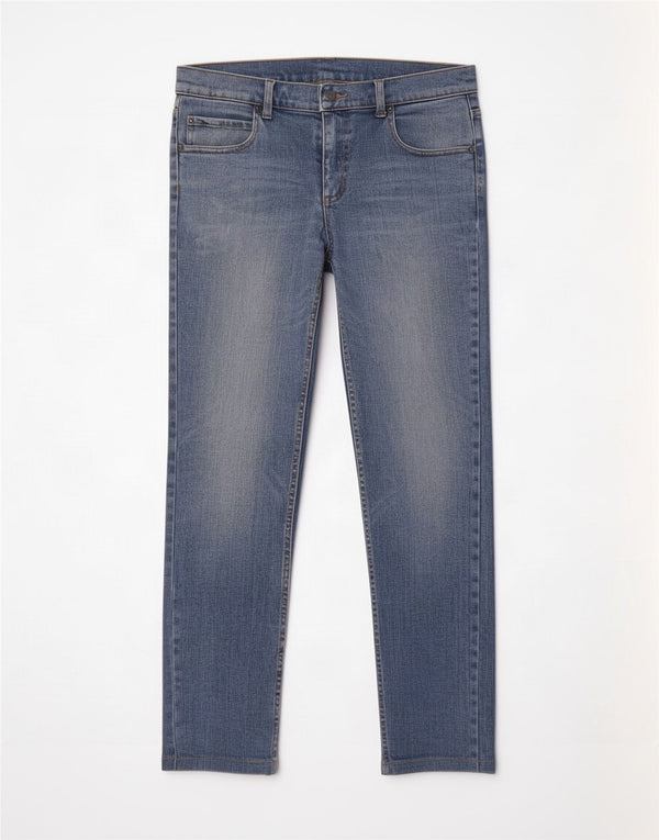 Jeans slim da uomo economici Monday W33 L31 cotone blu