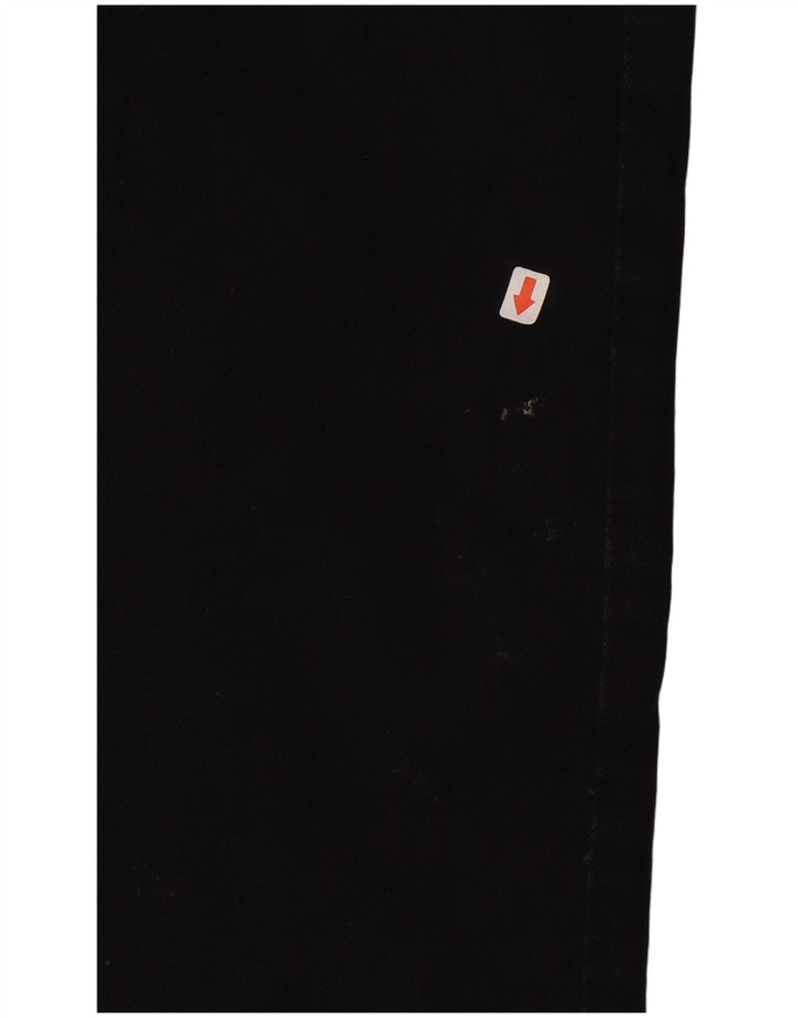 Jeans dritti da uomo Marks & Spencer W36 L31 cotone nero