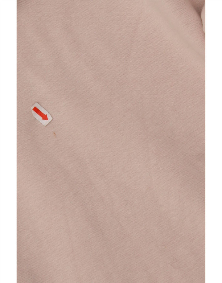 Felpa con cappuccio grafica ADIDAS per ragazze 13-14 anni in cotone rosa