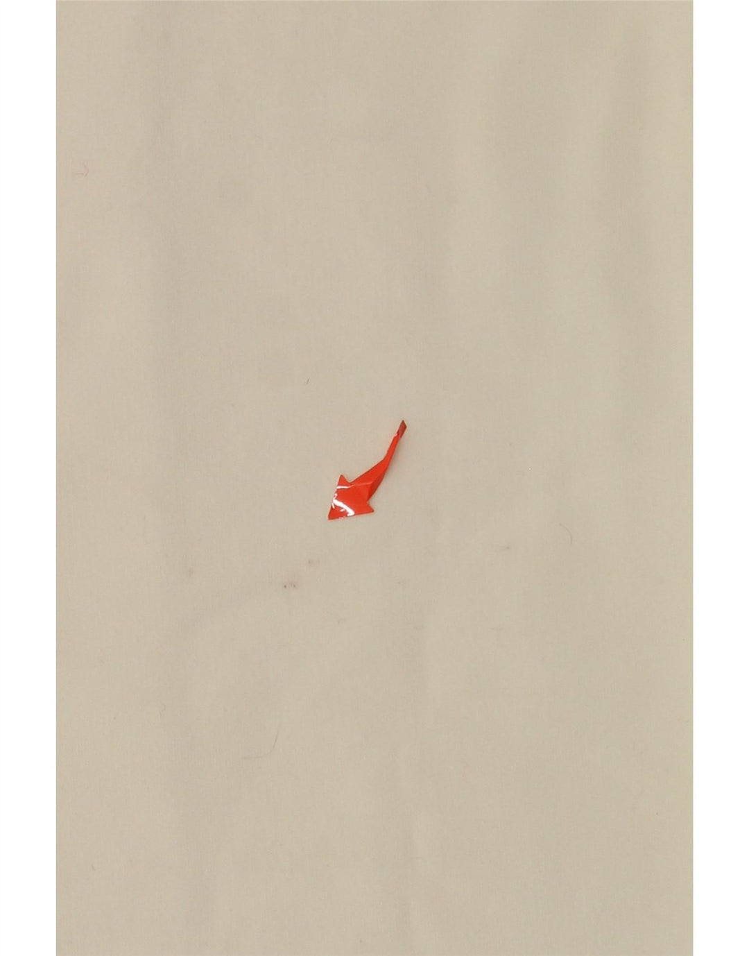 ELLESSE Giacca corta da tuta da donna UK 12 Poliestere bianco sporco medio