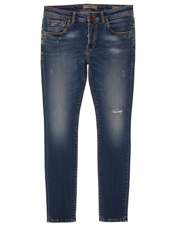 Jeans slim uomo Liu Jo W31 L32 Blu