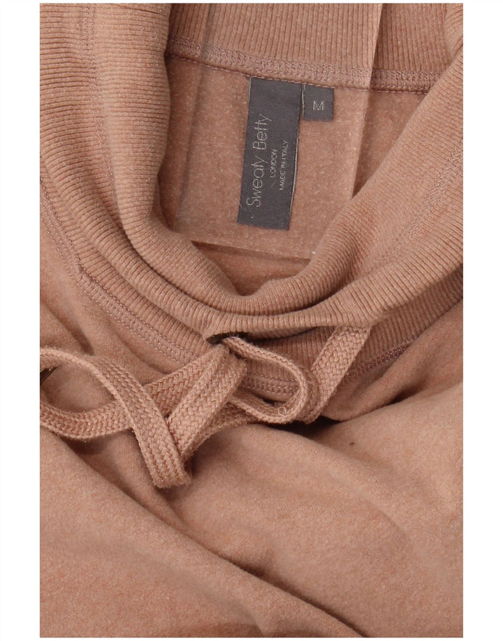Felpa da donna oversize con collo alto Sweaty Betty UK 14 Rosa medio