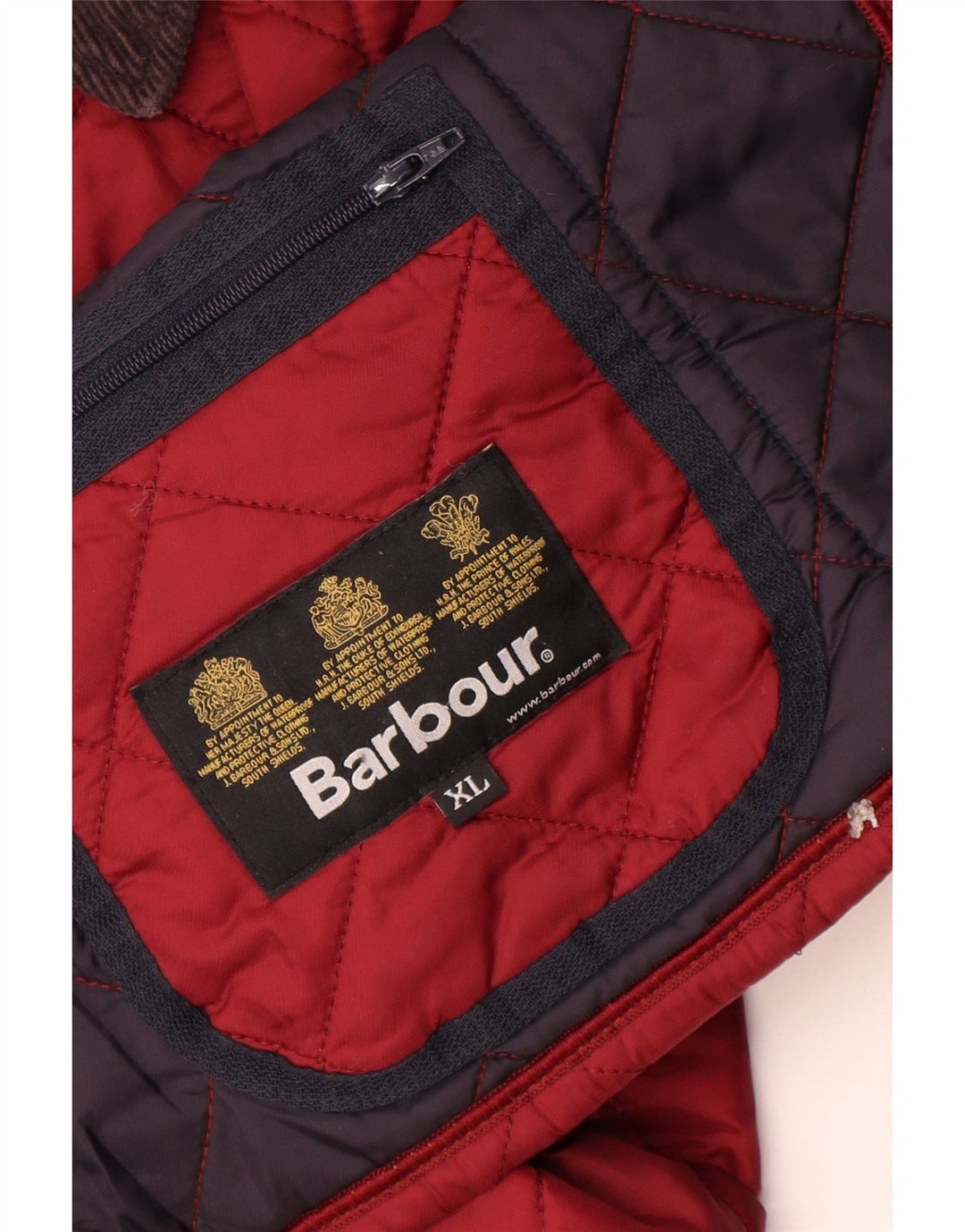 Giacca trapuntata per ragazzi Barbour 12-13 anni XL Borgogna