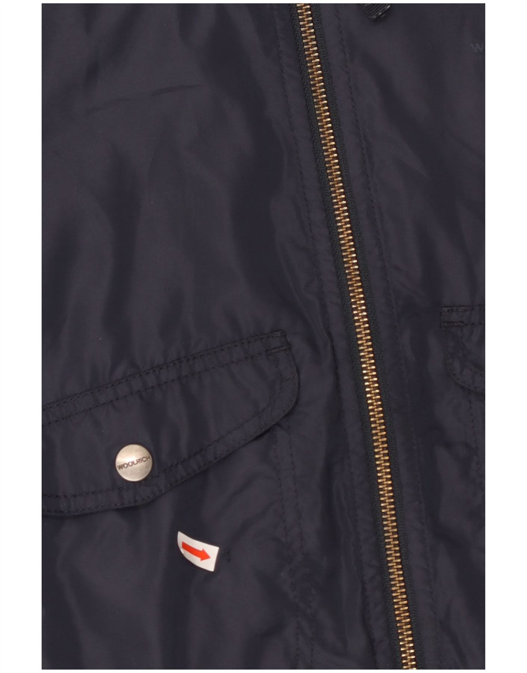 Giubbotto bomber da bambino WOOLRICH 5-6 anni color block blu navy