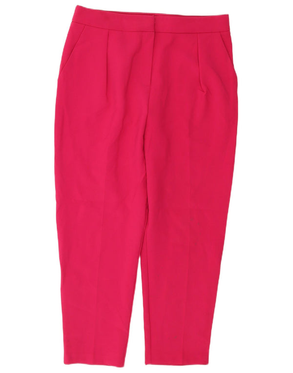 Pantaloni corti da donna Topshop con pegged UK 14 Large W32 L25 poliestere rosa