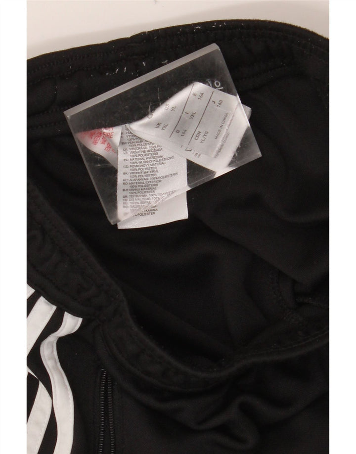 Pantaloni della tuta ADIDAS da ragazzo Climacool 13-14 anni XL Nero Colourblock