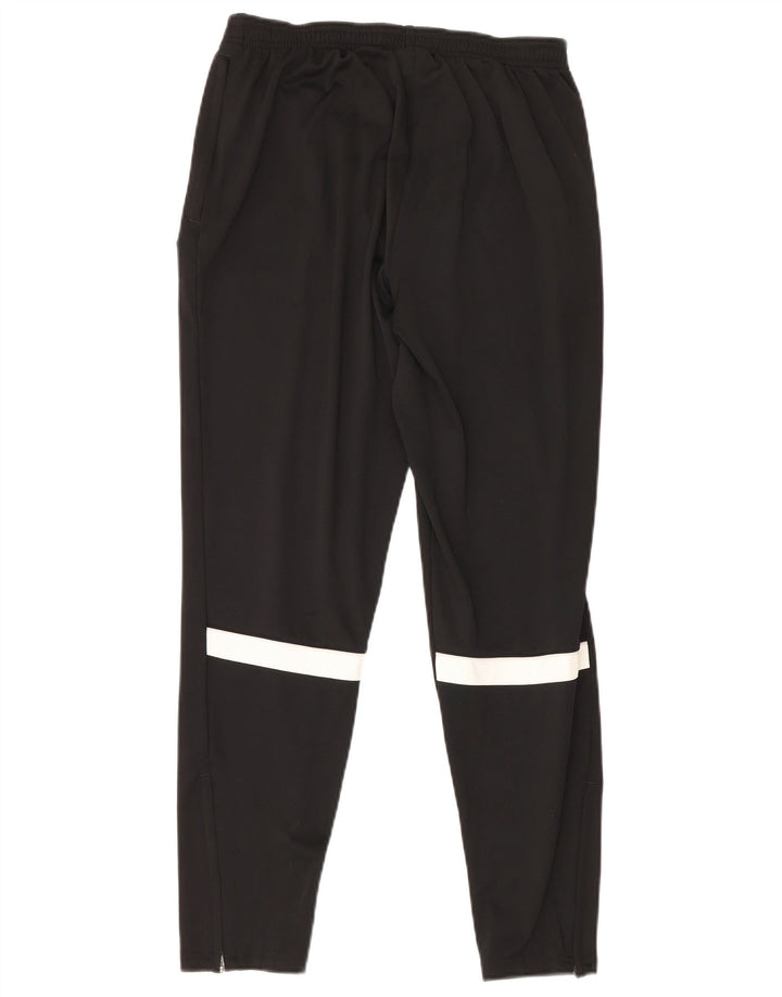 Pantaloni da tuta Nike Dri Fit da uomo, grandi, in poliestere color block nero
