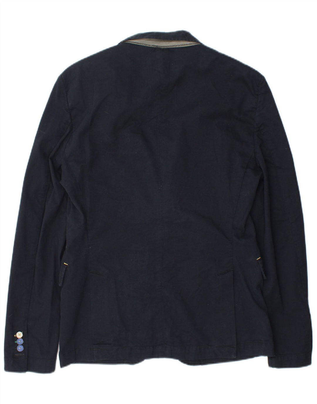 Giacca blazer a 2 bottoni da uomo Zara UK 38 blu navy medio