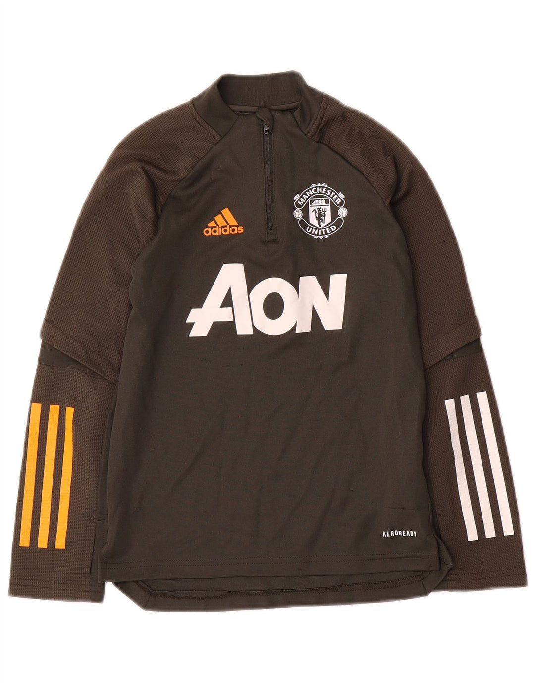 Top della tuta Adidas da ragazzo con grafica pullover 7-8 anni verde
