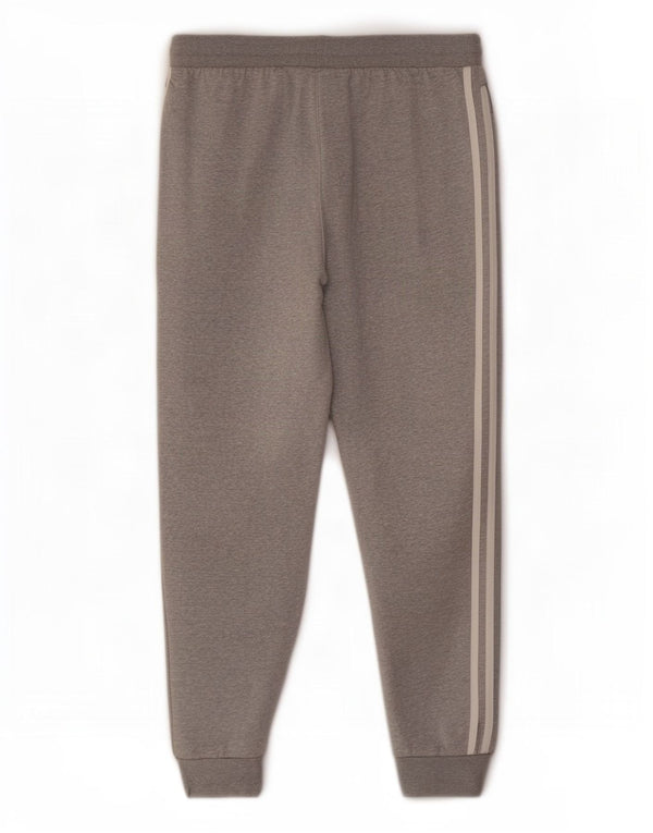 Pantaloni da tuta da uomo Adidas Joggers in cotone grigio medio