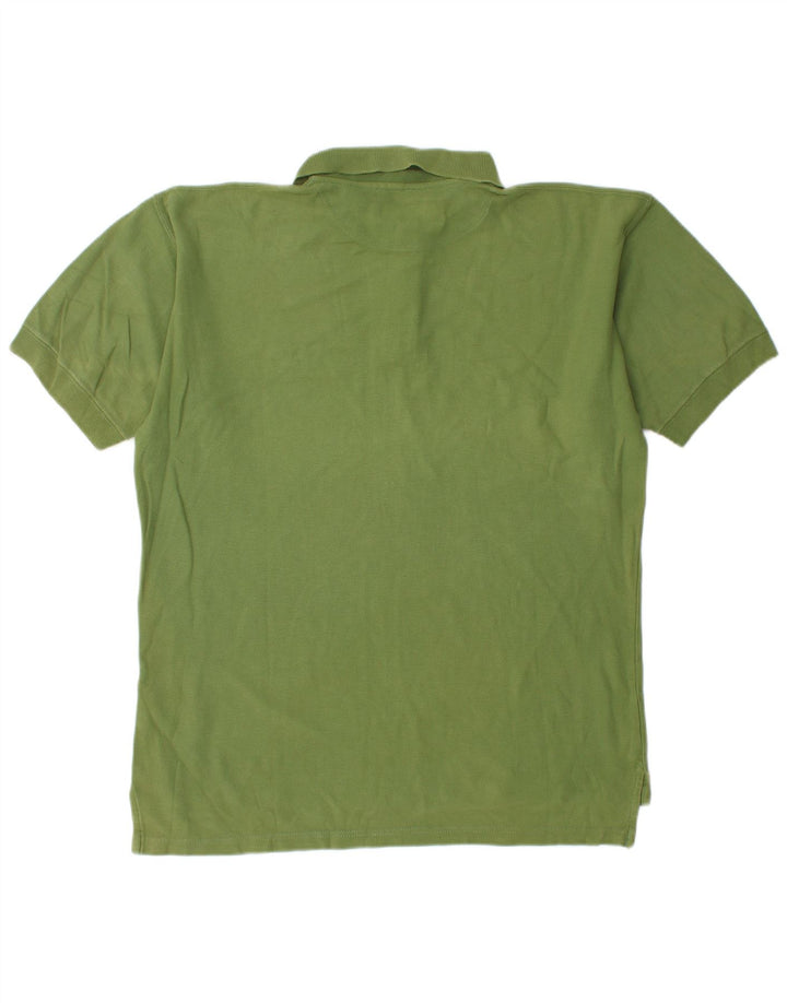 Polo Timberland da uomo Weathergear verde medio