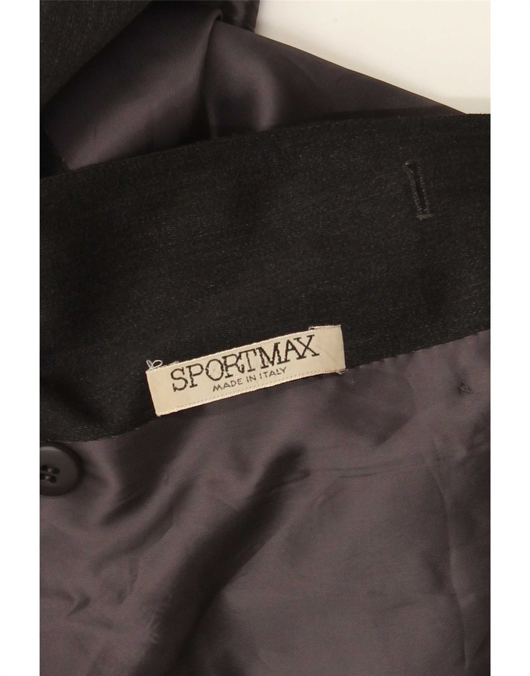 Cappotto doppiopetto da donna Sportmax UK 14 Grigio medio