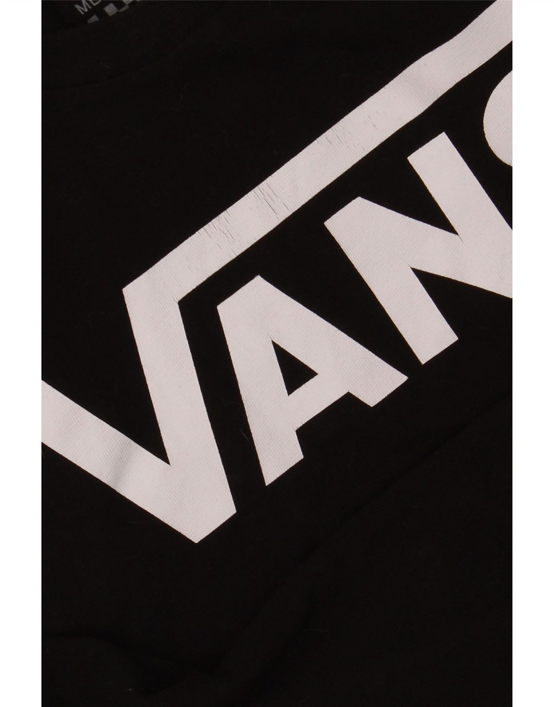 T-shirt grafica da donna Vans UK 14 media nera
