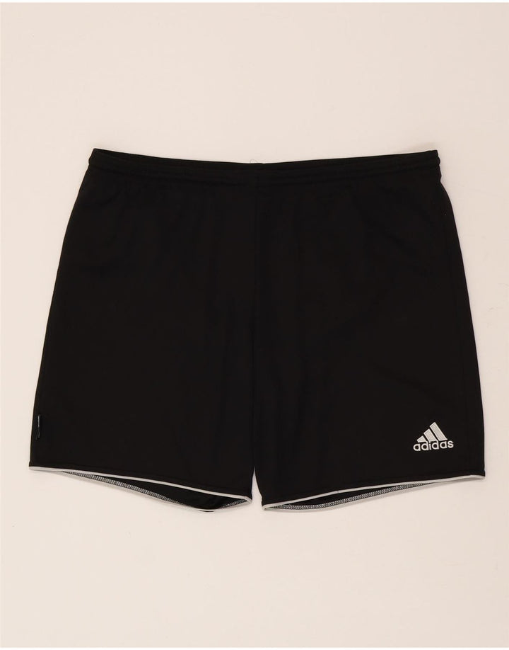 Pantaloncini sportivi da uomo ADIDAS medio blu navy in poliestere