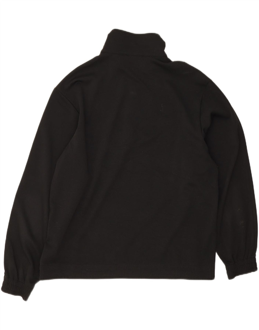 Felpa da uomo con collo con zip Lotto Maglione XL Poliestere nero