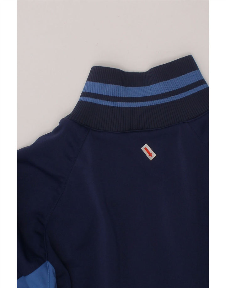 NIKE Boys Tracksuit Top Jacket 8-9 Years Small  Navy Blue Colourblock Vintage Nike and Second-Hand Nike from Messina Hembry 