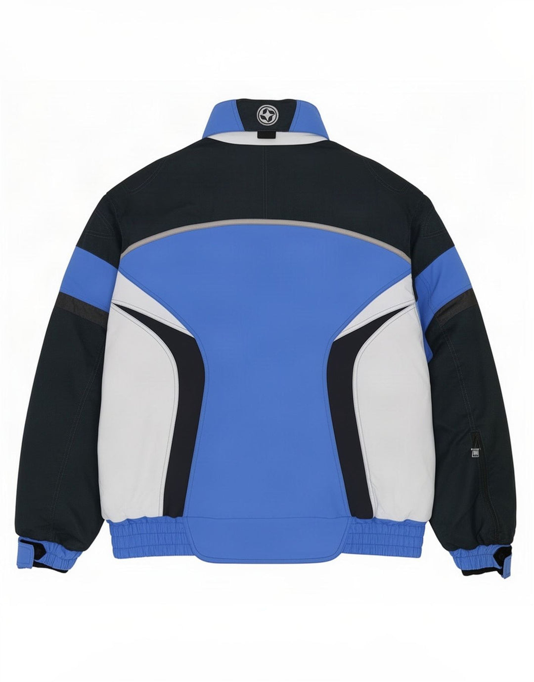 Giacca da sci con cappuccio da uomo Colmar EU 52 Large Blu Colourblock in poliammide