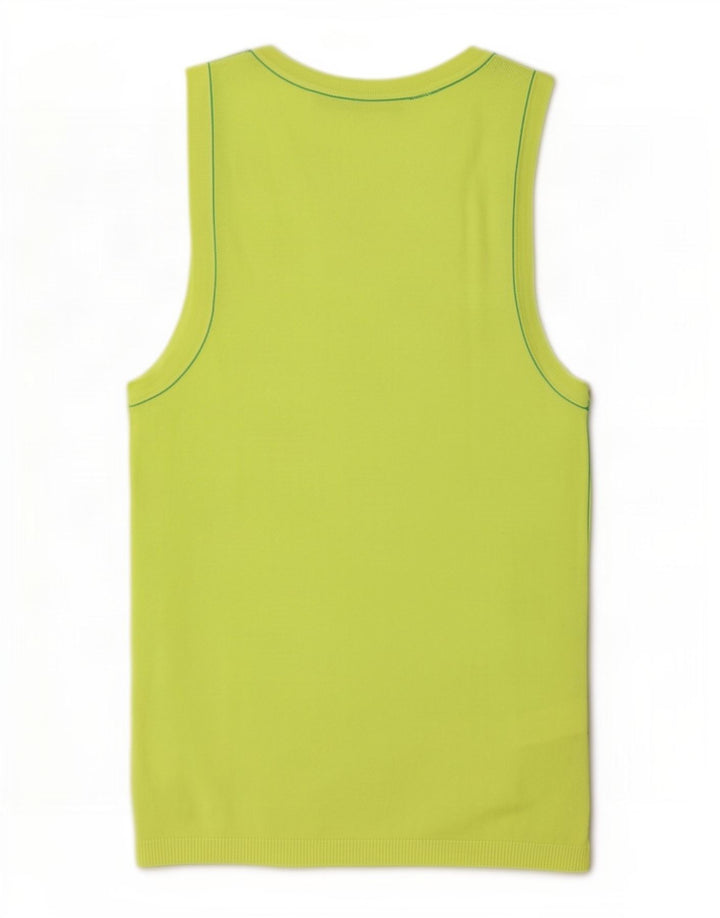 Canotta da donna Zara UK 12 in viscosa verde medio