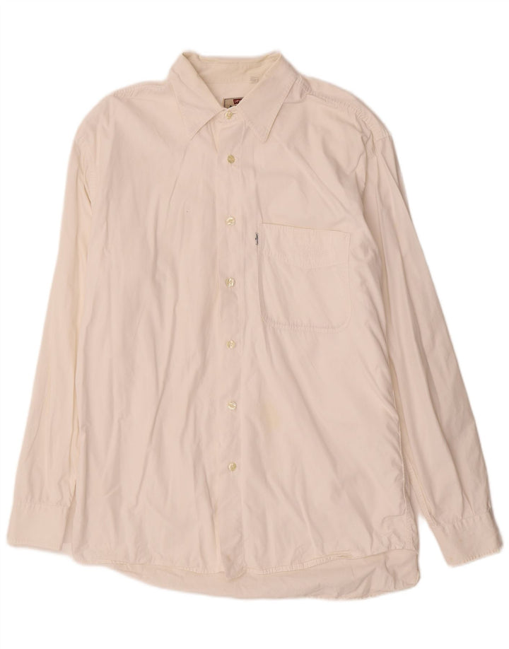 Camicia da uomo Levi's medio bianco sporco