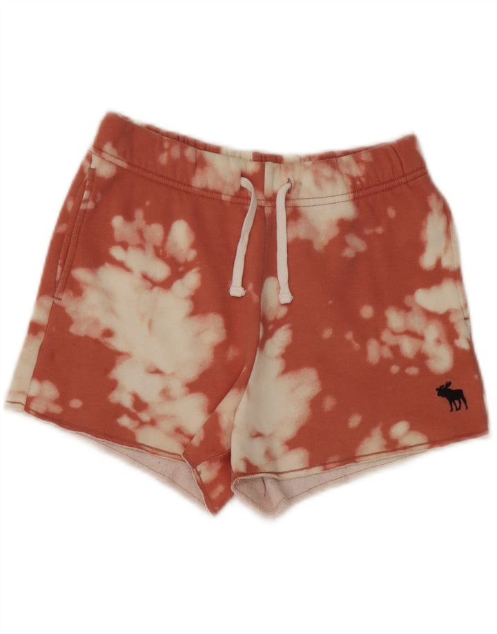 Pantaloncini sportivi per bambina ABERCROMBIE & FITCH 9-10 anni in cotone tie dye rosa