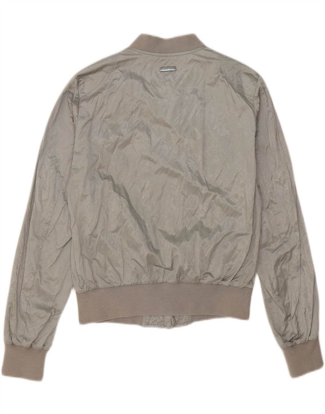 MARLBORO CLASSICS Womens Bomber Jacket EU 44 XL Grey Cotton Vintage Marlboro Classics and Second-Hand Marlboro Classics from Messina Hembry 