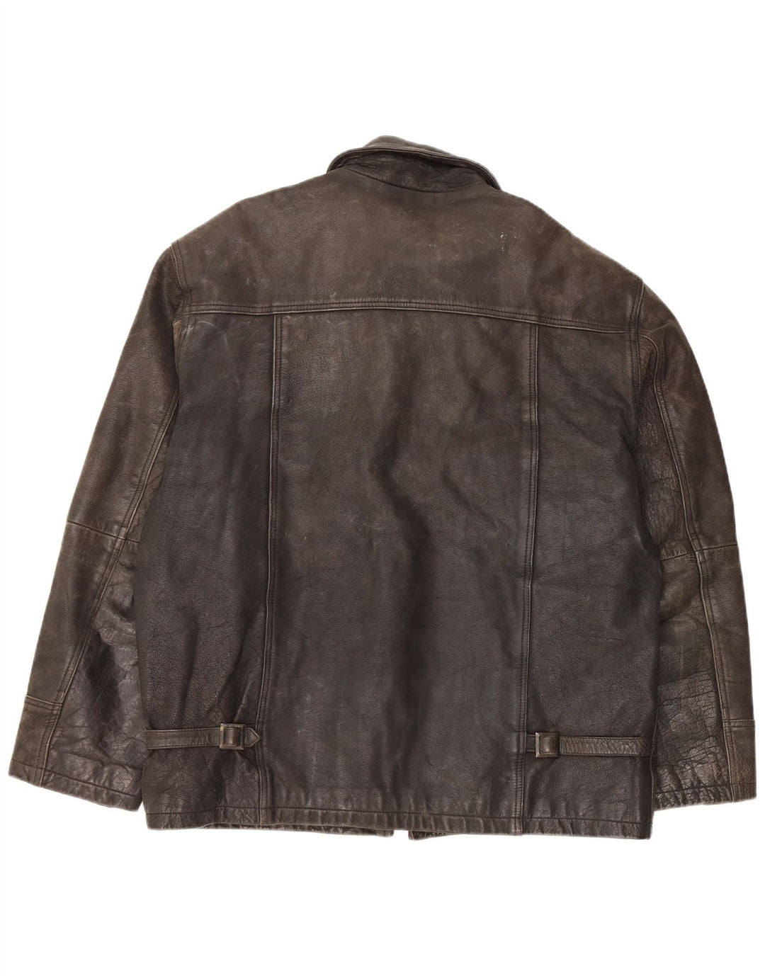 Giacca in pelle da uomo Tauri UK 42 XL Pelle nera